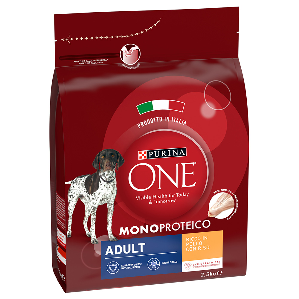 Purina One 2,5kg  Mono-Proteïne Kip Hondenvoer Droog