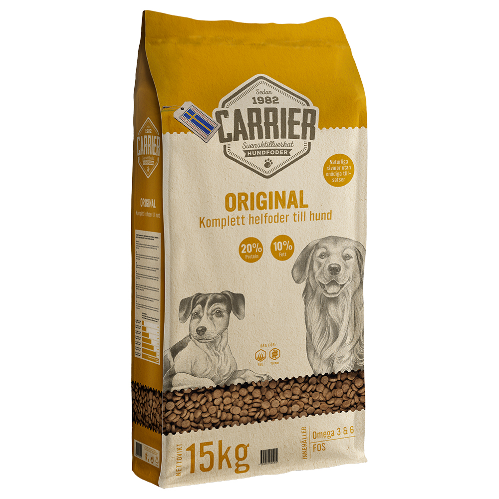 Carrier 15 kg  Original droog hondenvoer