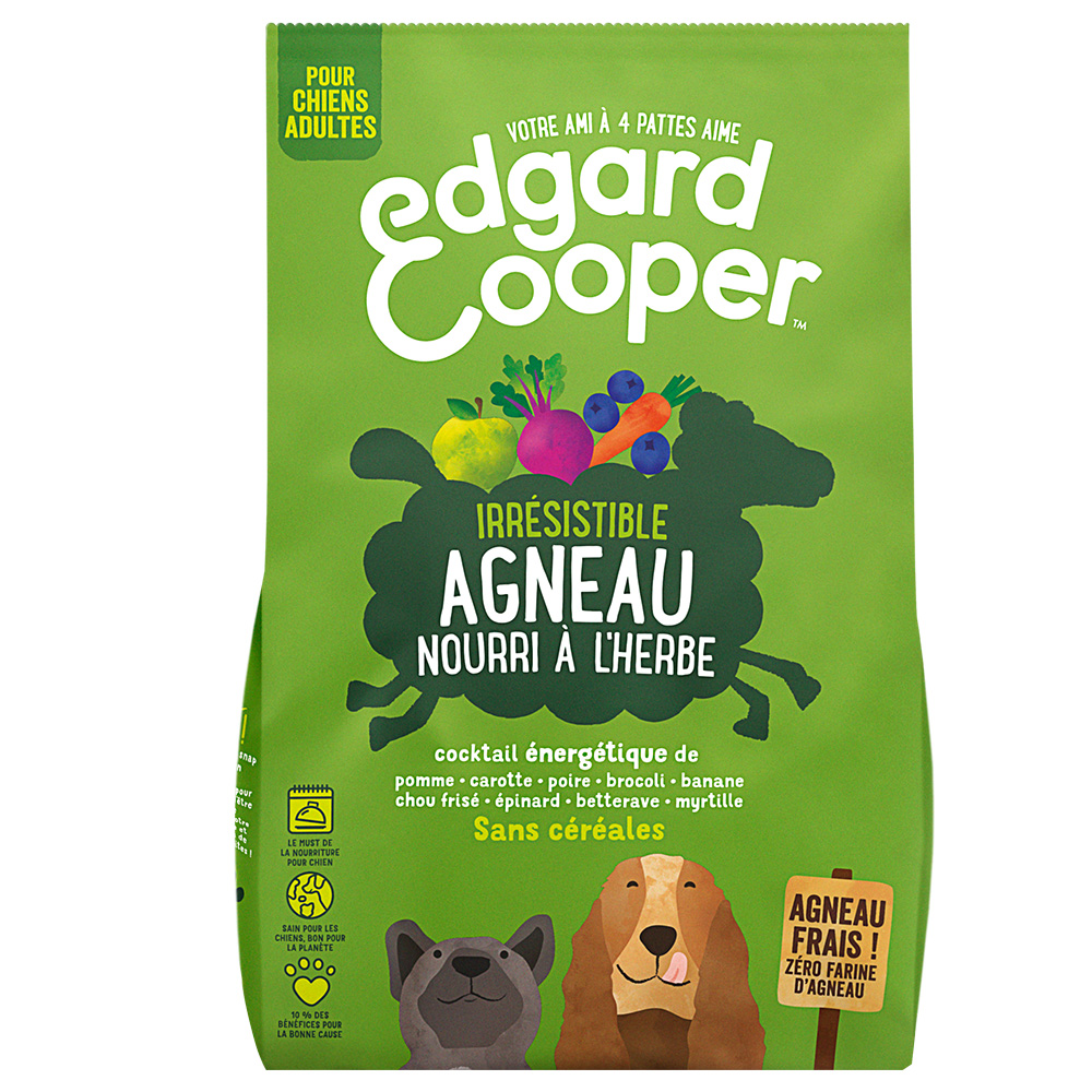 Edgard & Cooper 12kg  Adult Lam graanvrij - Droog hondenvoer