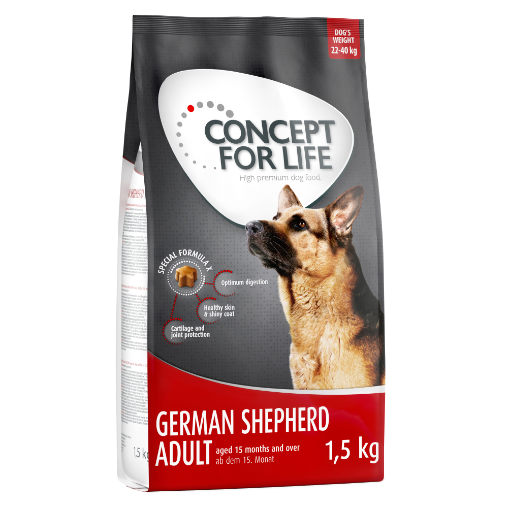 Concept for Life 1,5kg Duitse Herder Adult  Hondenvoer