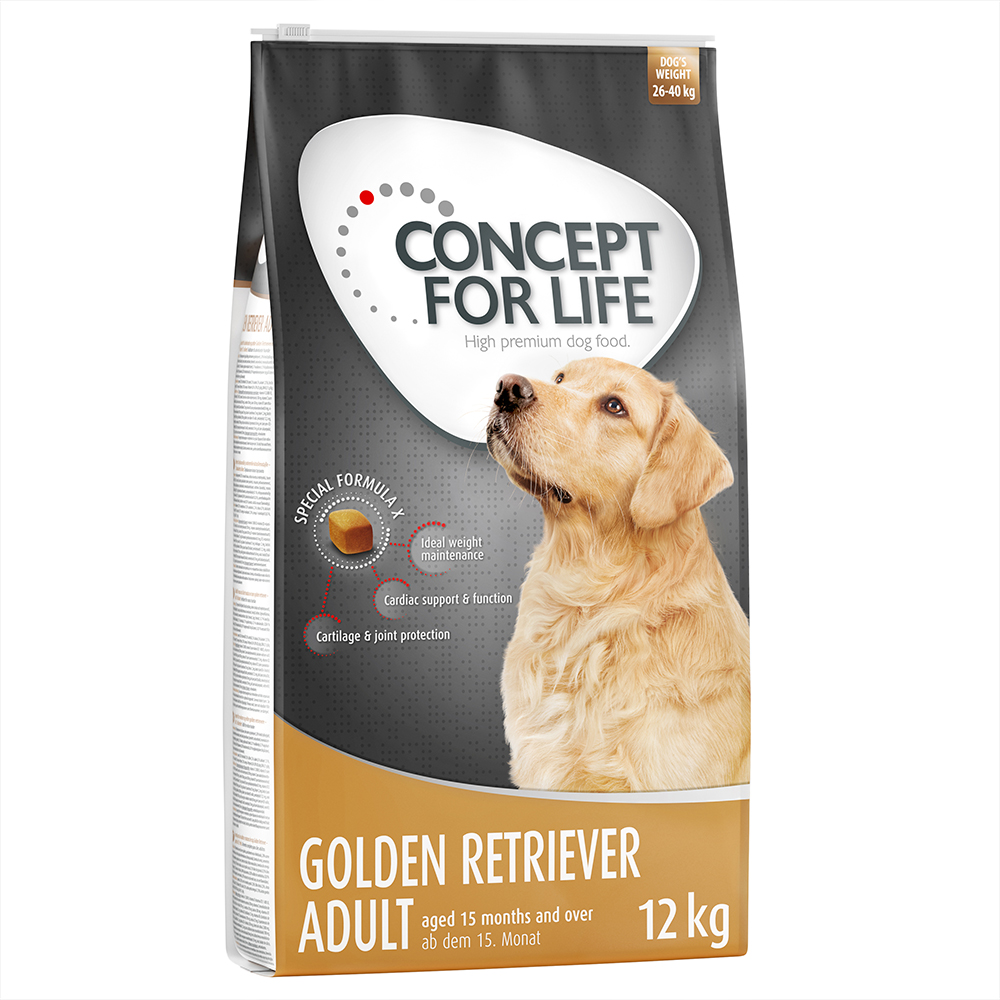 Concept for Life Hondenvoer 10 + 2 kg gratis!  - Golden Retriever