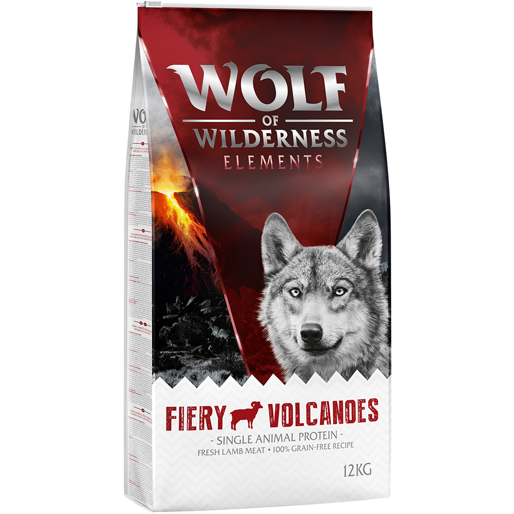 Wolf of Wilderness 12kg Fiery Volcano Lam  Hondenvoer