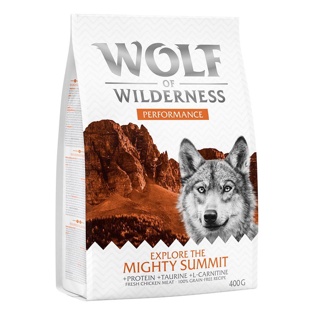Wolf of Wilderness Explore The Mighty Summit - Performance Hondenvoer 400 g