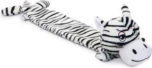BEEZTEES Zebra - Hondenspeelgoed - ZwartWit - 53x10x5 cm