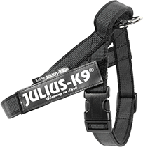 Julius-K9 IDC Riemtuig Zwart - Maat Mini Mini