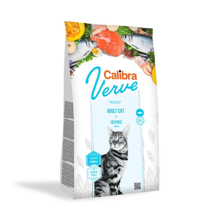 Calibra Verve Grain Free - Adult Cat - Herring 750g