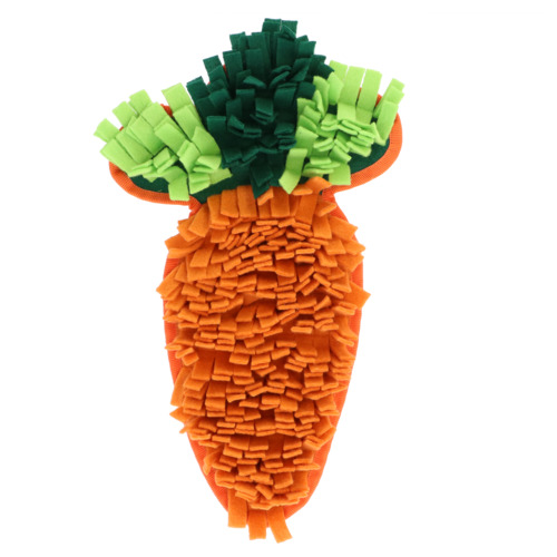 Adori Karotten Spielmatte – Orange und Grün – 35 x 22 cm