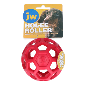 Petsexclusive JW HOL-EE ROLLER S 9 cm Red