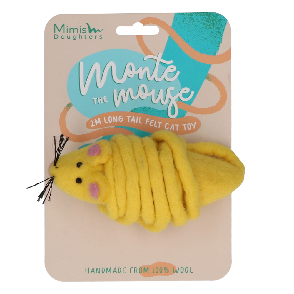 Petsexclusive Mimis Daughters Monte the Mouse Yellow