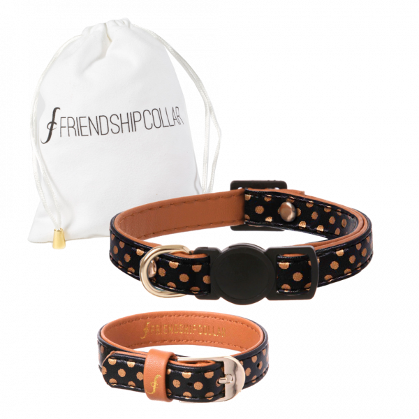 Friendship Collar Dotty Moggy Cat & You
