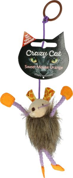 Crazy Cat Sweet Mouse Orange Met 100% Madnip