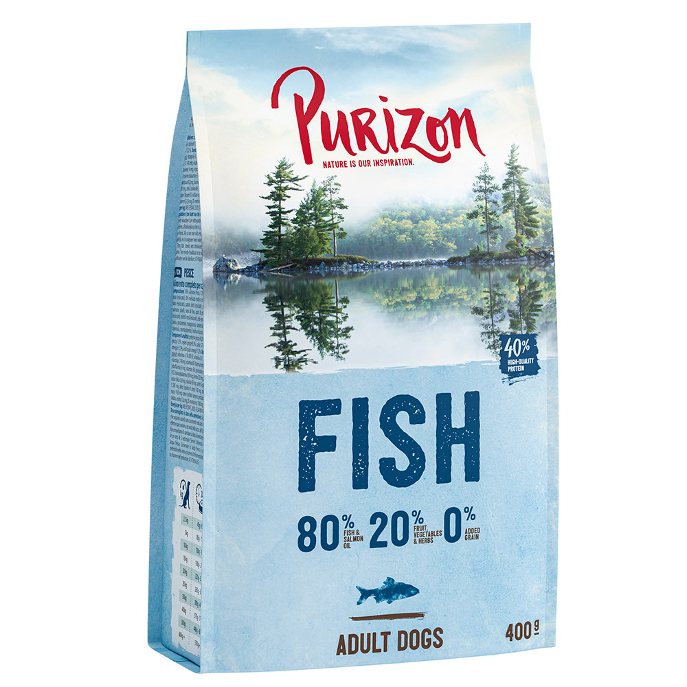 Purizon Vis  Adult - Graanvrij Hondenvoer - 400 g