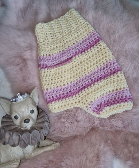 PuppyToys.nl MySweety Pullover Lollypop yellow 21 cm XS
