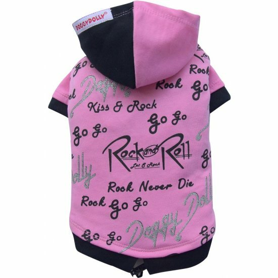 Doggy Dolly Rock&Roll hoodie XS 20 cm