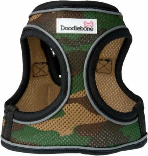 Doodlebone Camouflage Snappy Harness XS
