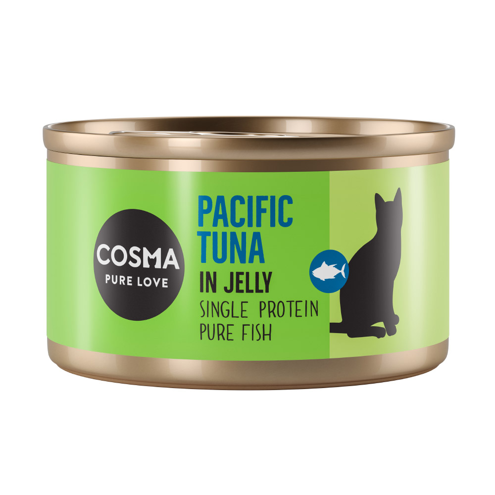 Cosma Original in Gelei 6 x 85 g - Pacifische tonijn