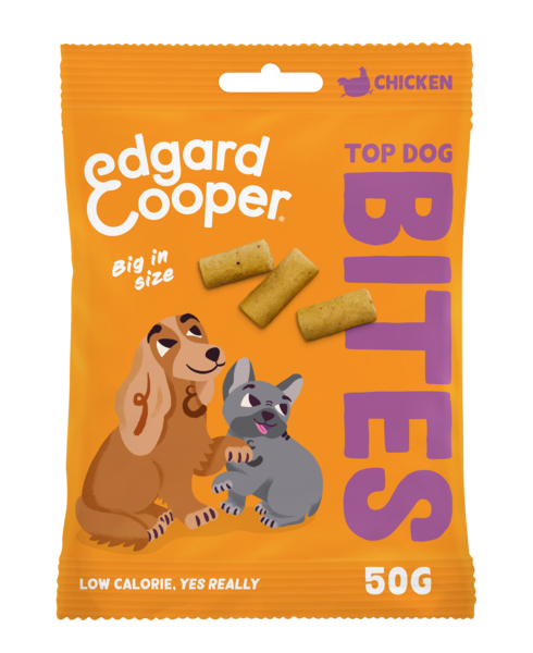 Edgard&Cooper Edgard & Cooper Bites Large Kip hondensnacks 50 gram