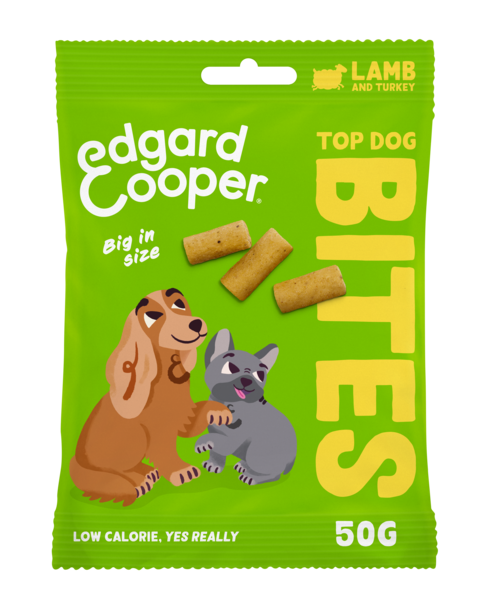 Edgard&Cooper Edgard & Cooper Bites Large Lam&Kalkoen hondensnacks 50 gram