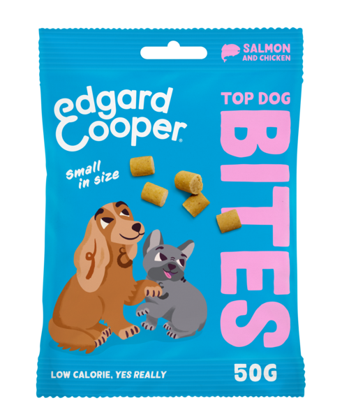 Edgard&Cooper Edgard & Cooper Bites Small Zalm&Kip hondensnacks 50 gram
