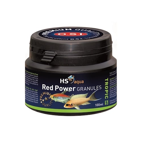 HS Aqua Red Power Granules S | voor kleine vissen 100ML