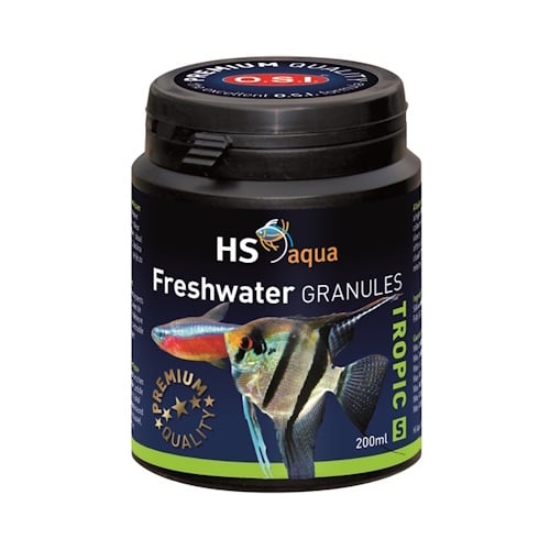 HS Aqua Freshwater Granules | voor kleine vissen 200ML