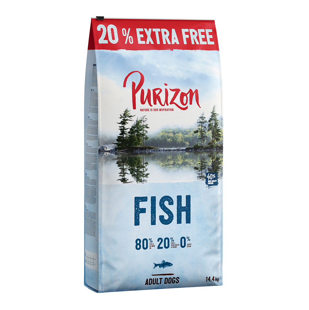 Purizon 14,4 kg  Honden Droogvoer Vis