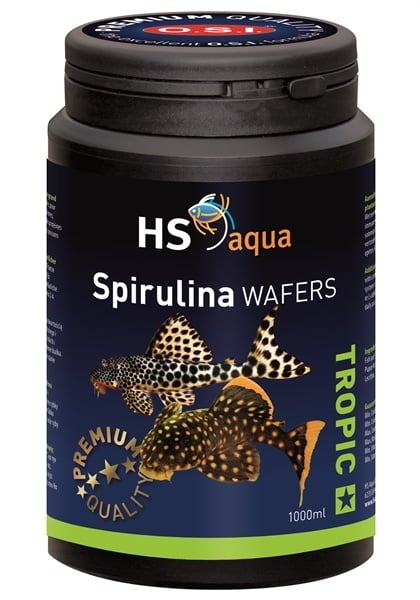 HS Aqua Spirulina Wafers 1000ML