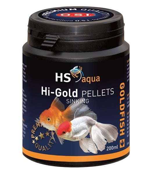 HS Aqua Hi-Gold Pellets 200ML