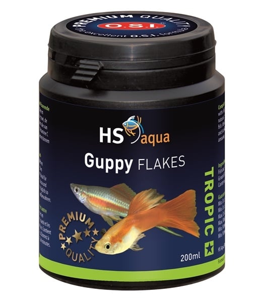 HS Aqua Guppy Flakes 200ML