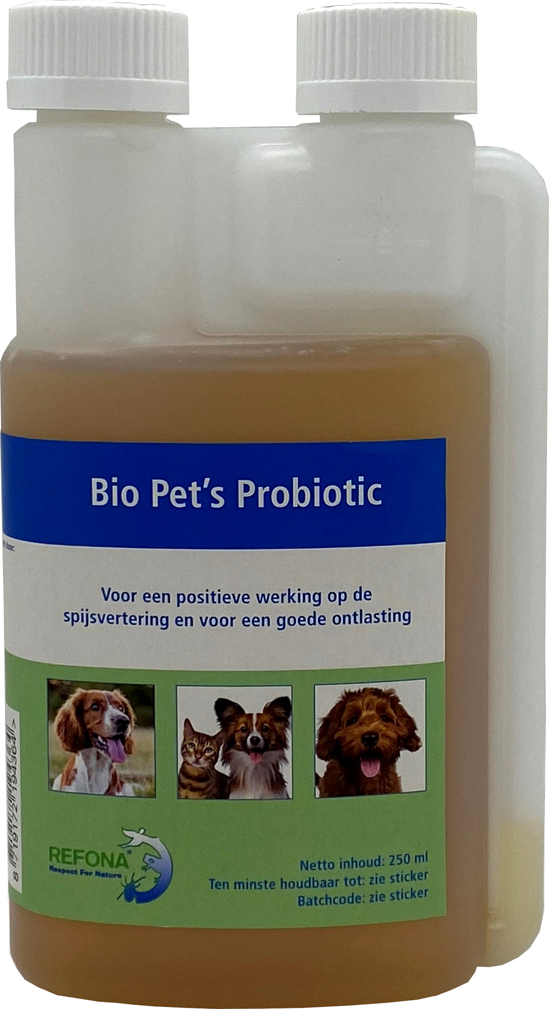 Refona Bio Pet’s Probiotic 250 ml | aanvullend diervoerder