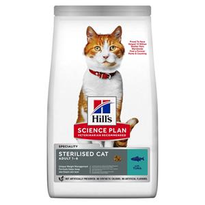 Hill's Science Plan 7kg Adult Sterilised Cat met Tonijn  Kattenvoer