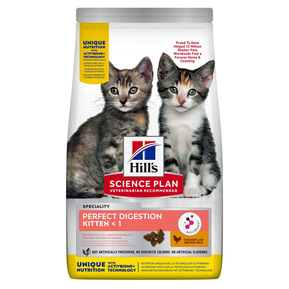 Hill's Science Plan 1,5kg  Kitten Perfect Digestion Kattenvoer droog