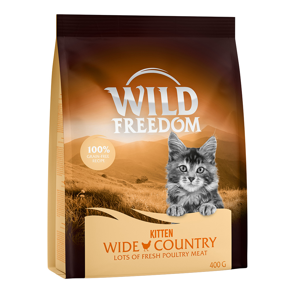 Wild Freedom 400g Kitten Wide Country met Gevogelte  Kattenvoer
