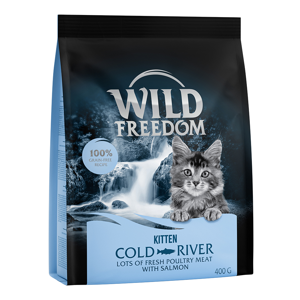 Wild Freedom 400g Kitten Cold River met Zalm  Kattenvoer