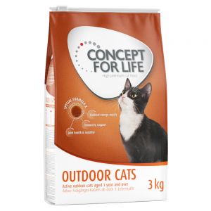 Concept for Life 3kg Outdoor Cats  Kattenvoer