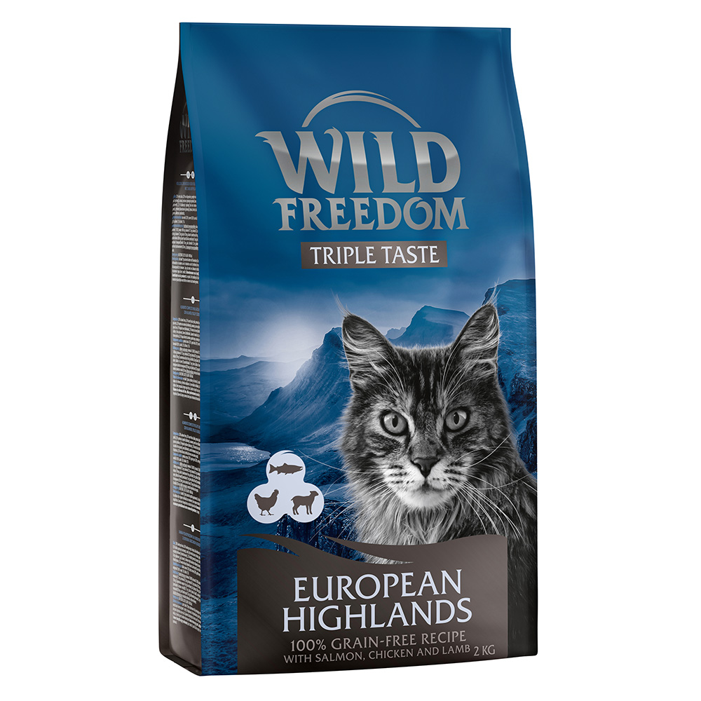2kg European Highlands Wild Freedom Kattenvoer