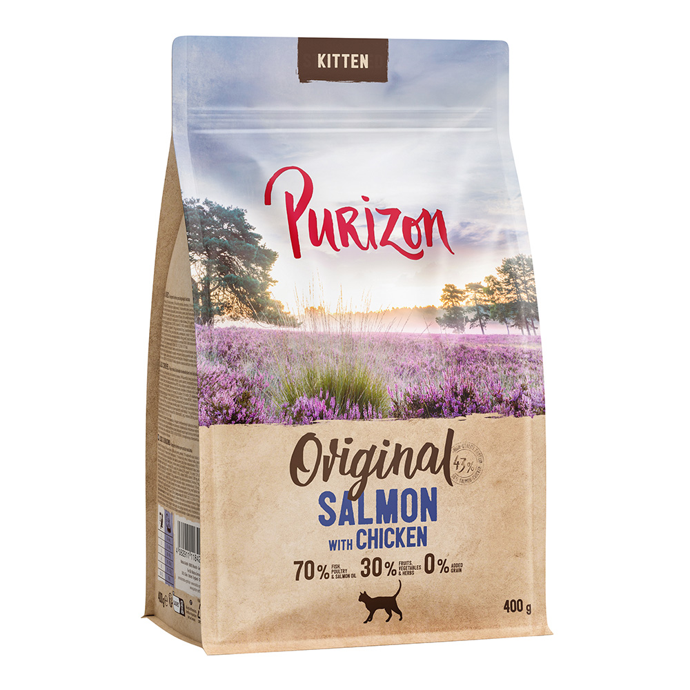 Purizon Probeer nu:  - graanvrij - Kitten Zalm met Kip 400 g