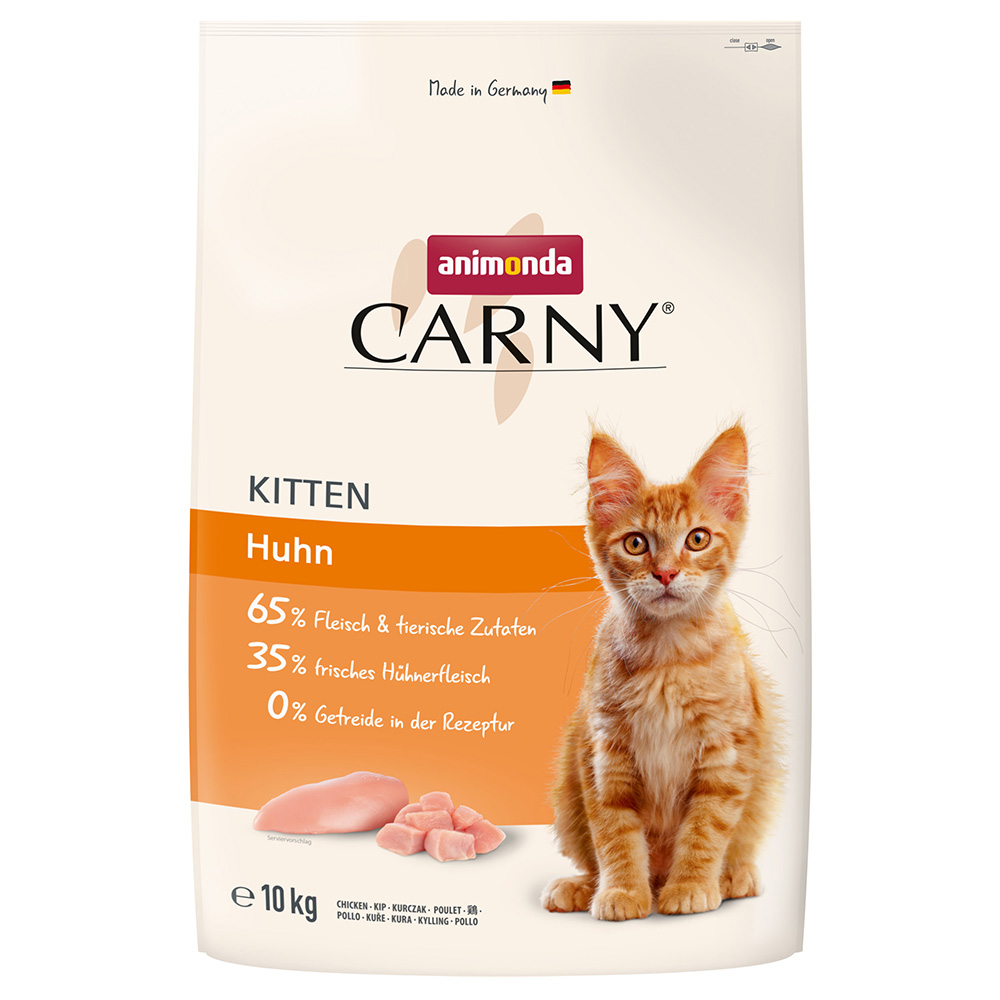 Animonda Carny 10kg  Kitten Huhn Katzenfutter trocken