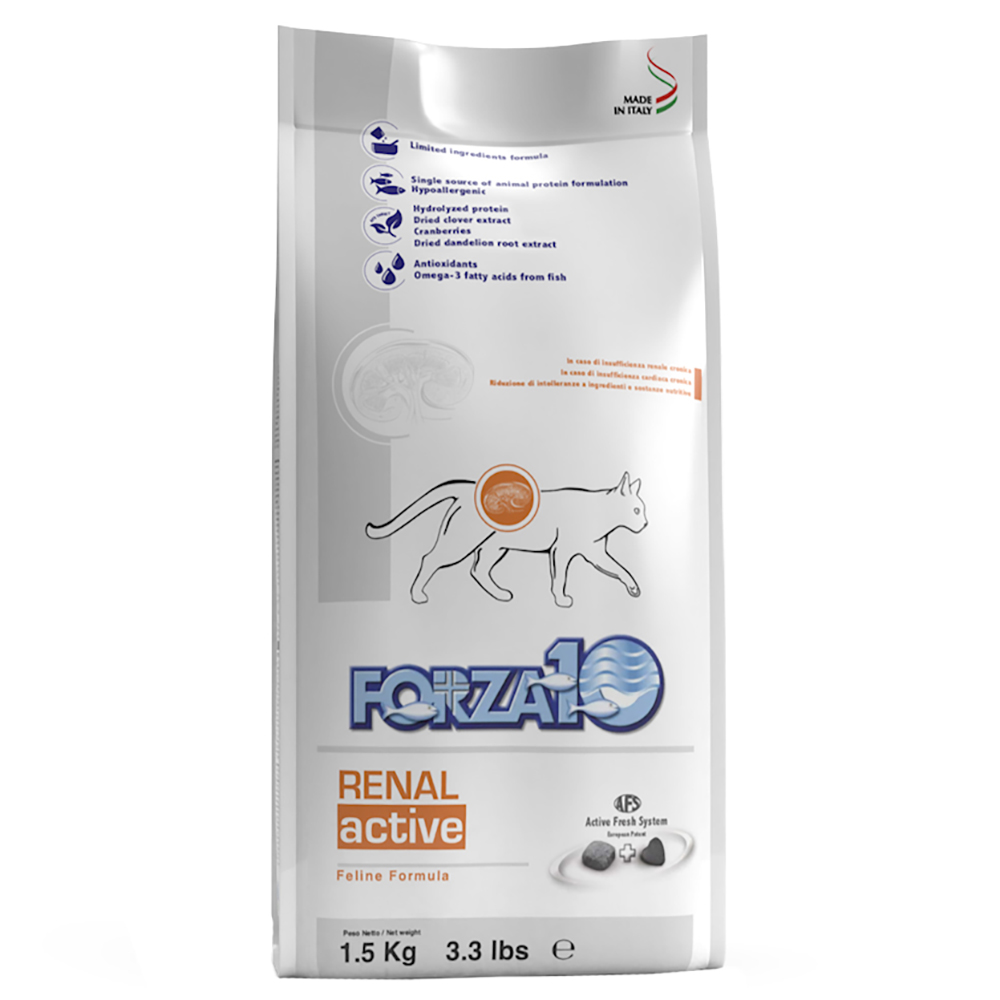 Forza10 Diet Cat 1,5kg Renal Active Forza 10 droogvoer voor katten