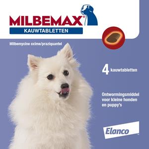 Milbemax Kauwtabletten - kleine hond