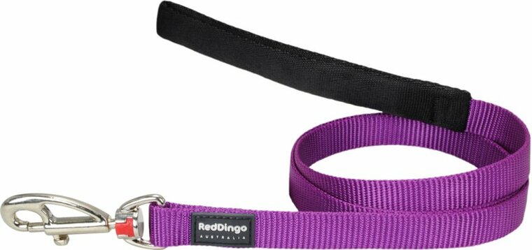 Red Dingo looplijn Purple 120 cm x 15 mm