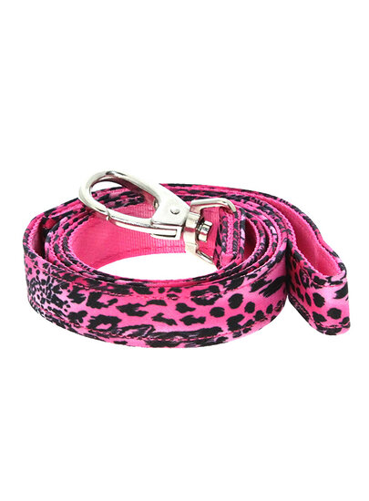 Urban Pup Pink Leopard looplijn