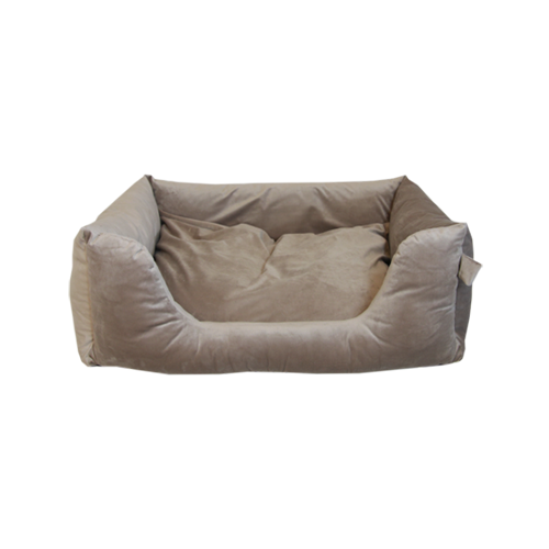 Kentucky Dogwear - Velvet Hundekorb - Beige - S - 60 x 40 cm