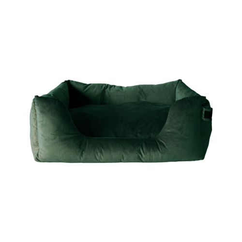 Kentucky Dogwear - Velvet Hundekorb - Pine Green - S - 60 x 40 cm