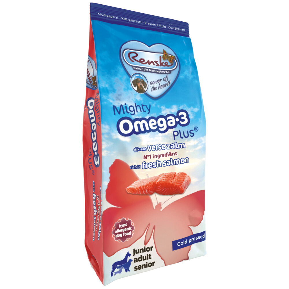 Renske Mighty Omega 3 Plus Cold Pressed - frischer Lachs - 600 g