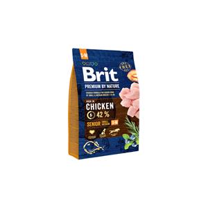 Brita - brit Premium by Nature Senior Small, Medium – Trockenfutter für Hunde – 3 kg