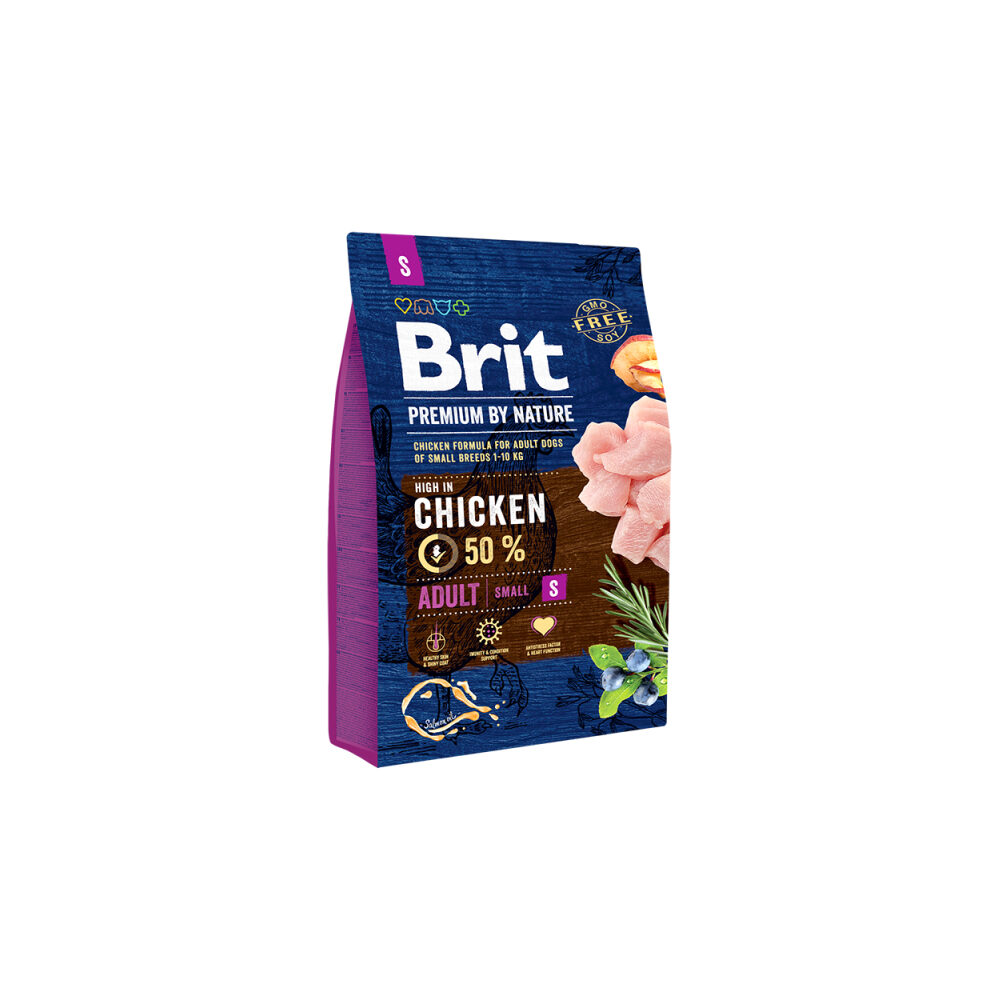 Brit Premium by Nature Adult S Hondenvoer