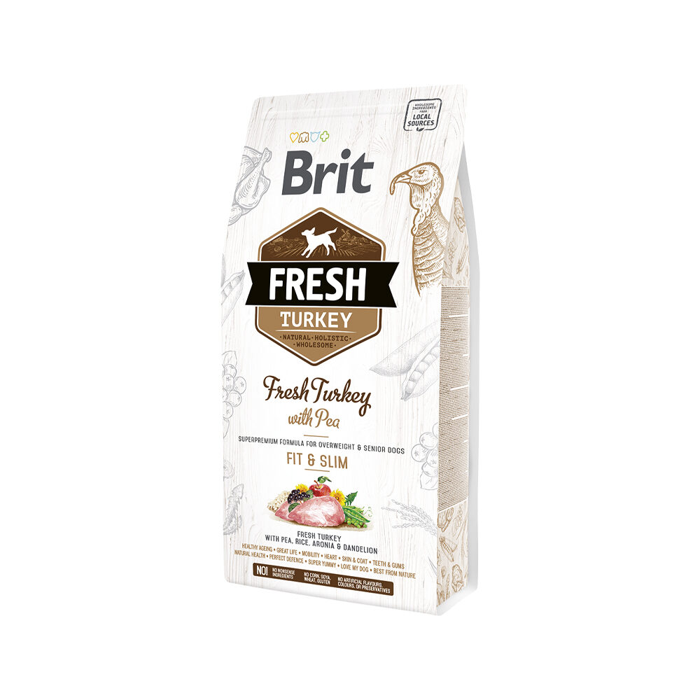Brit Fresh Turkey with Pea Light Fit & Slim - 2,5 kg