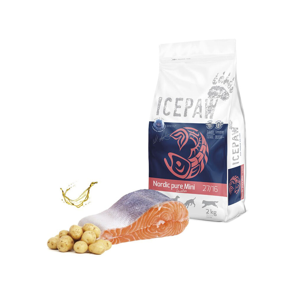 ICEPAW Nordic Pure Mini Sensitive - Zalm en aardappelen