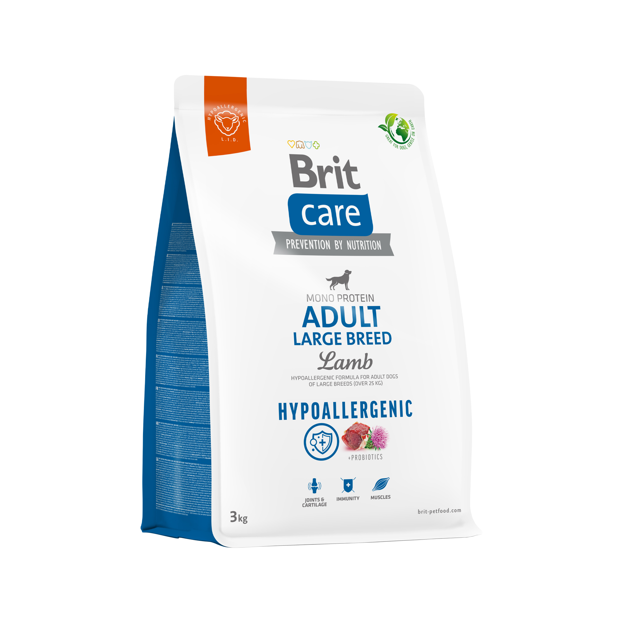 Brit Care - Dog - Hypoallergenic Adult Large Breed - Lam